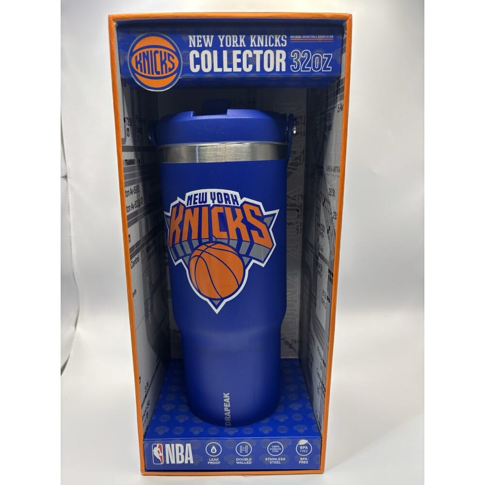 New York Knicks 32oz Collector Tumbler Hydrapeak NBA Stainless Steel NEW